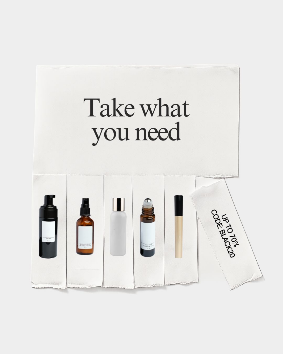 Marketing design work sample